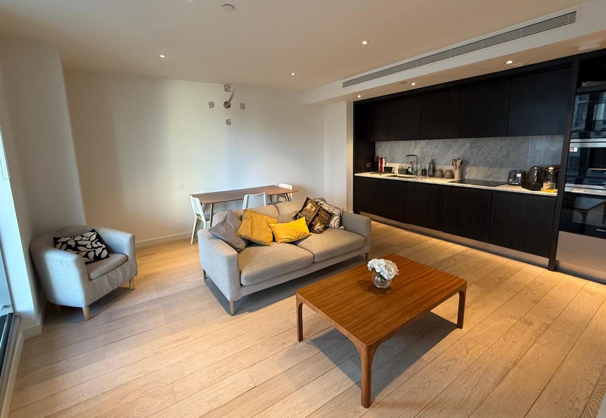 Luxury Modern 2 Bed Flat With Balcony And City View - Canary Wharf City Center London Eksteriør billede